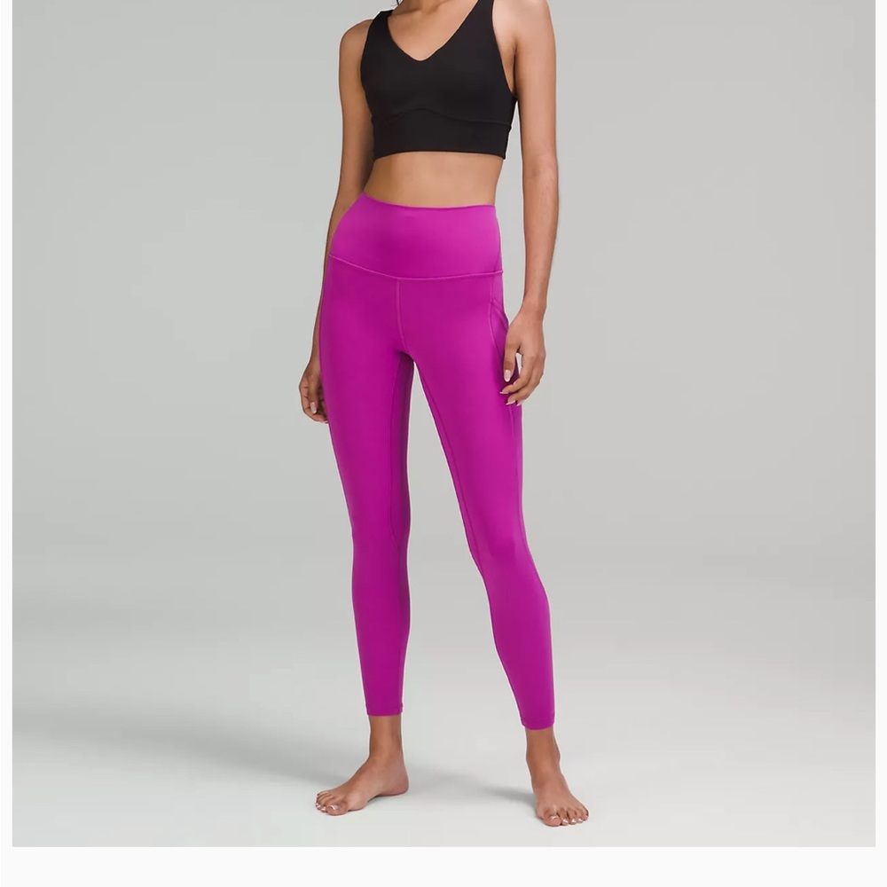 lululemon Align High-Rise Pant with Pockets 25" Vivid Plum Size 8